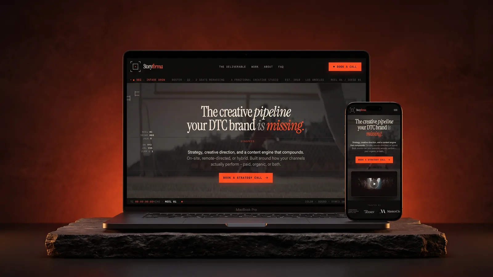 Storyforma — Projekt-Mockup